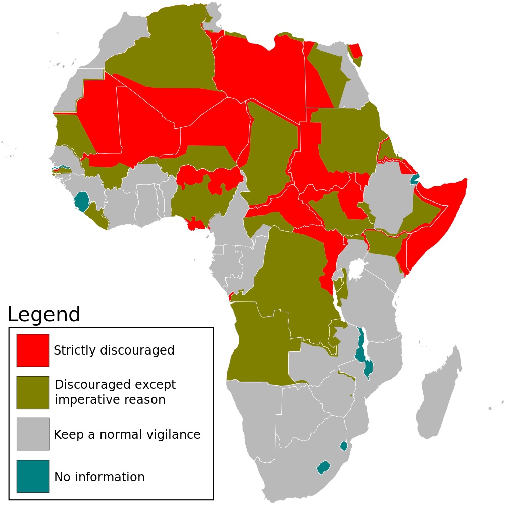Безопасные страны для путешественников по Африке