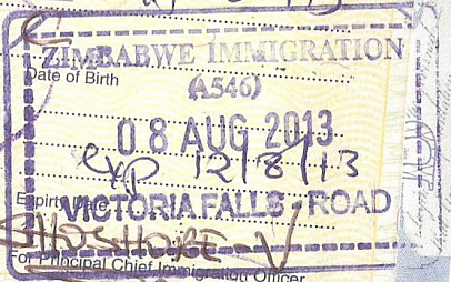 Получение визы в Зимбабве